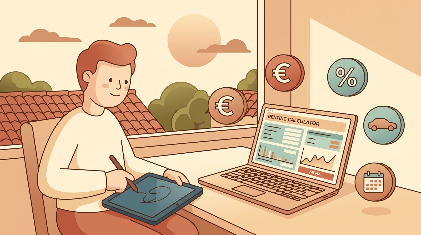 ¿Cómo se calcula la cuota del renting? Fórmula y ejemplos reales 2026